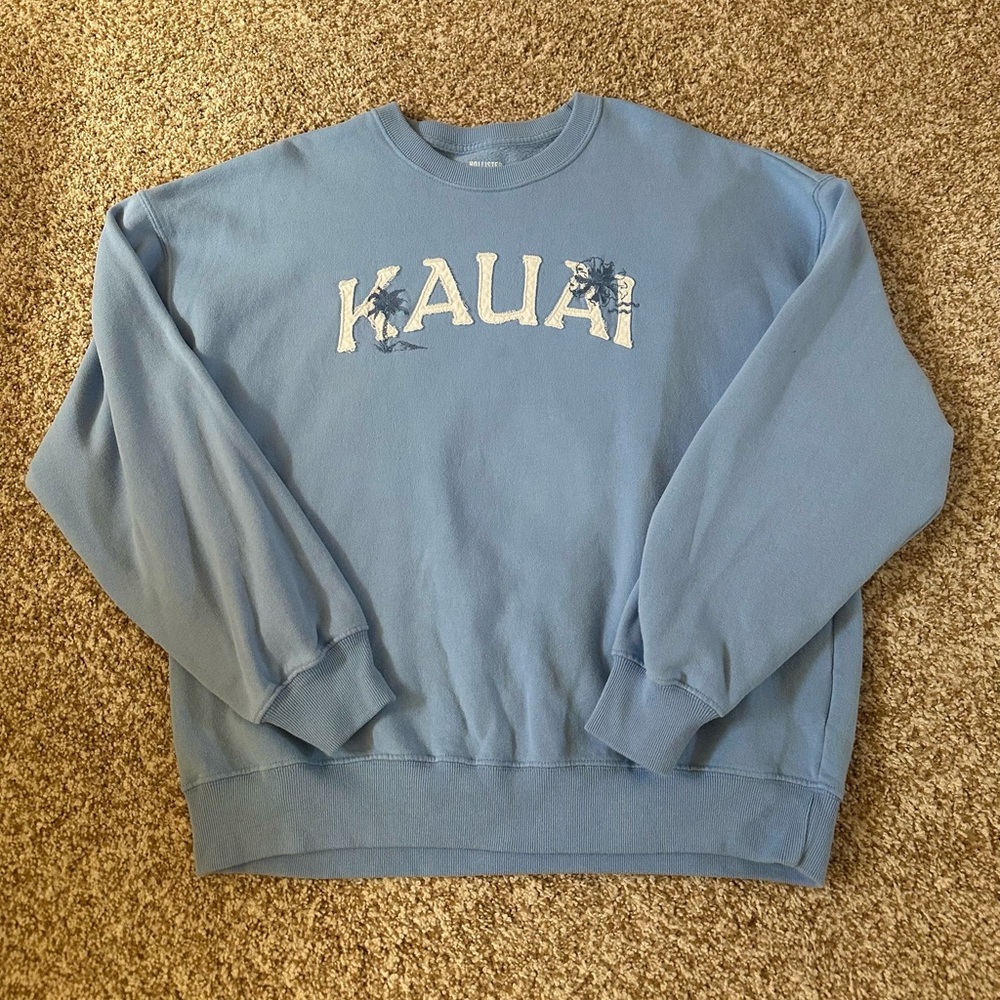 Hollister Blue Kauai Sweatshirt